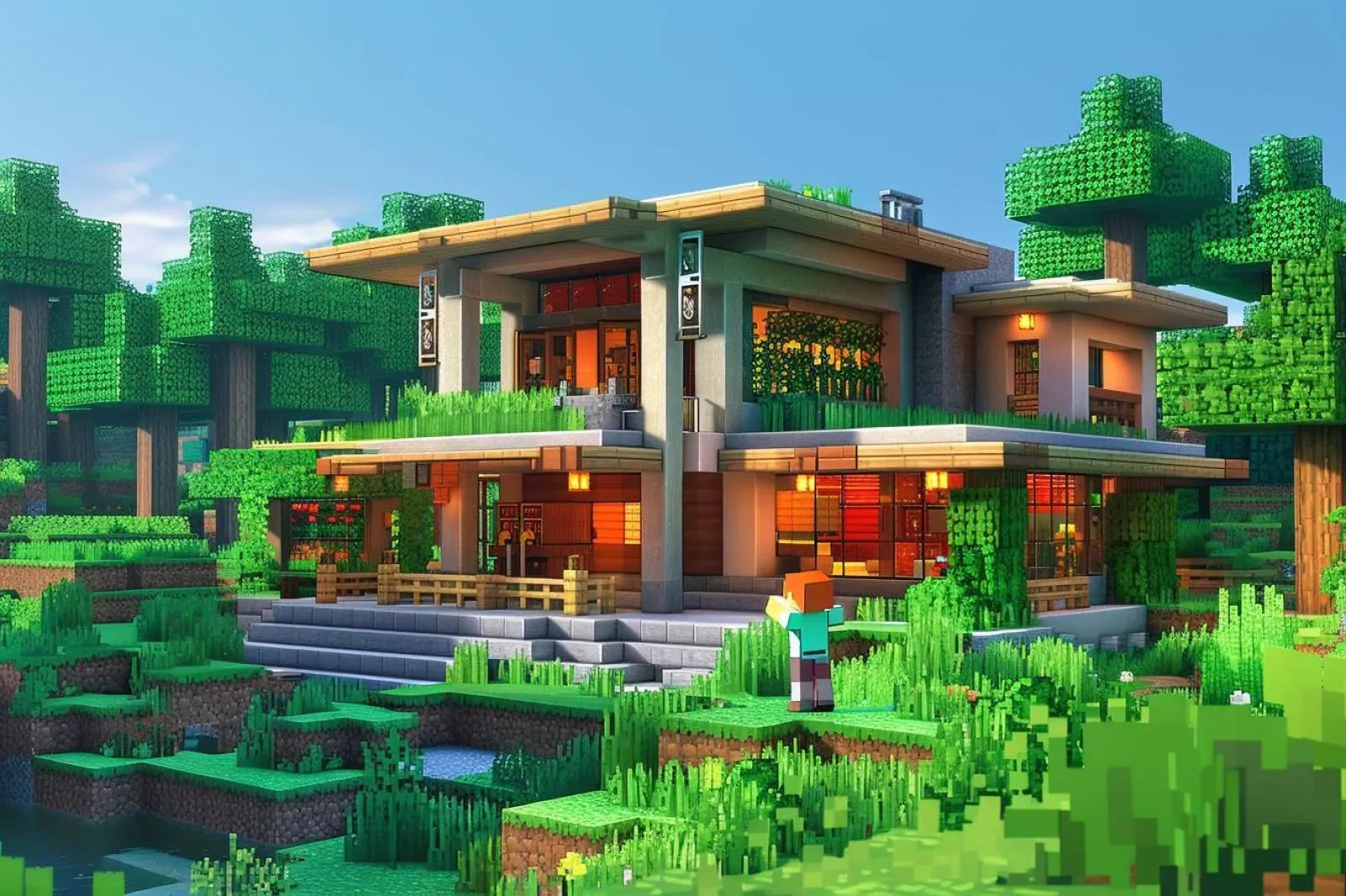 Comment construire une maison dans Minecraft ?