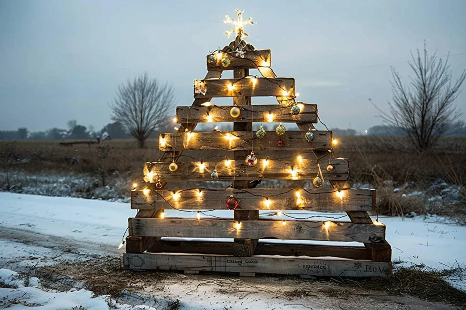 Comment créer un sapin en palette ?