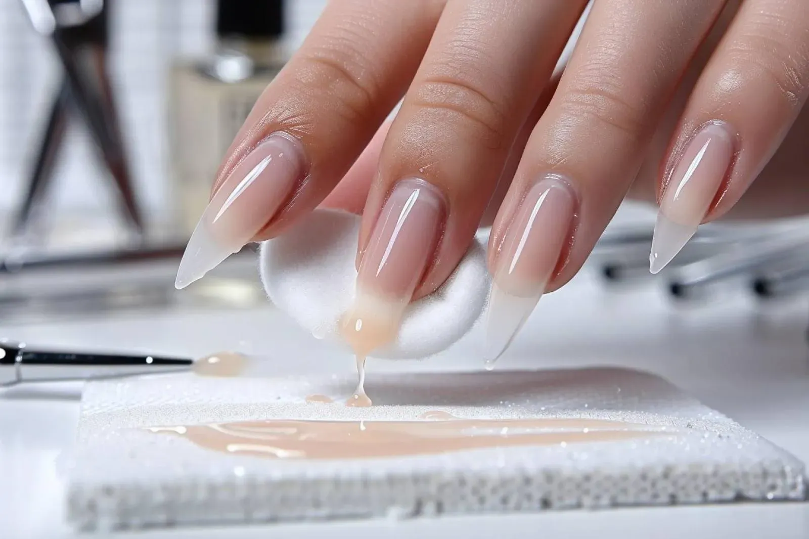 Comment enlever la colle des faux ongles ?