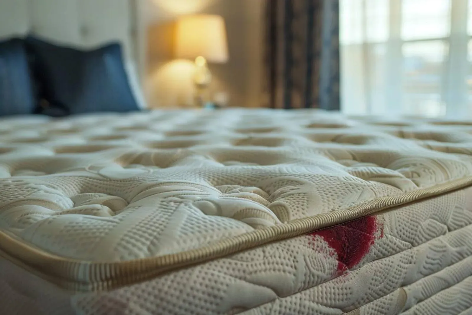 Comment enlever une tache de sang sur un matelas ?