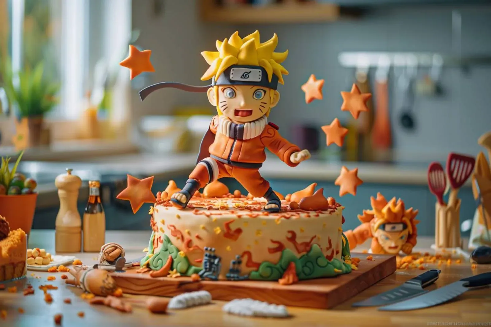 Comment faire un gâteau inspiré de Naruto ?
