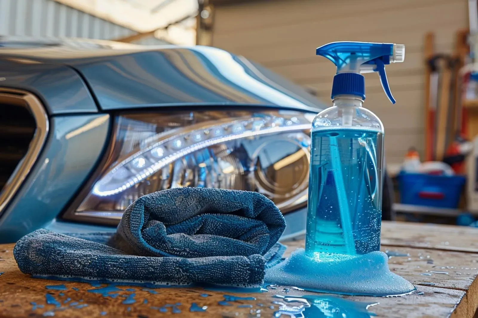 Comment nettoyer les phares de voiture efficacement ?