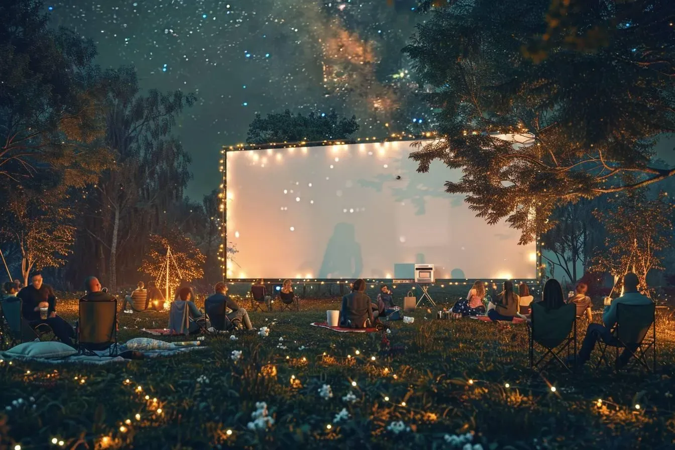 Comment organiser une soirée cinéma en plein air