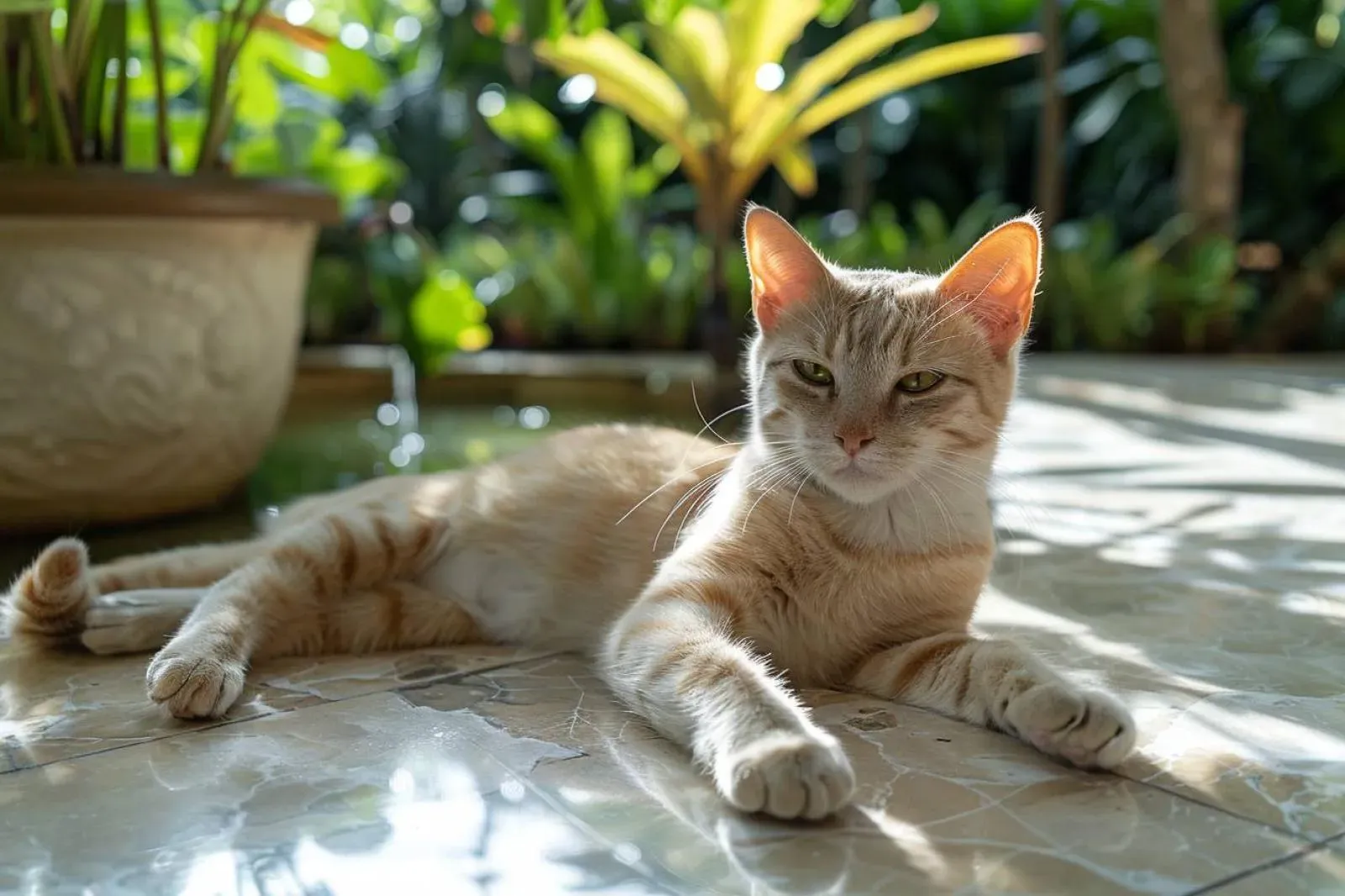 Comment rafraîchir son chat pendant l’été ?