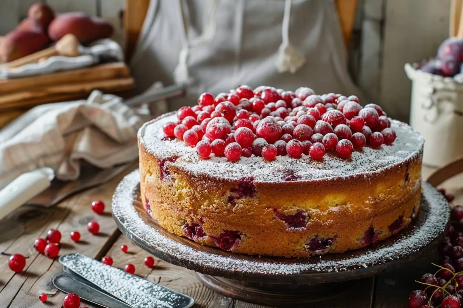 Comment réaliser un délicieux gâteau aux fruits rouges ?