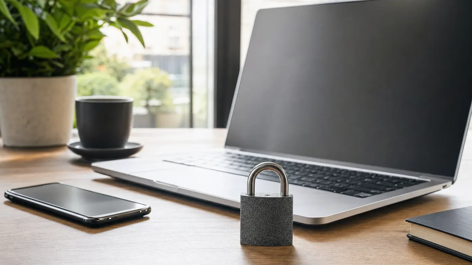 Cadenas numérique symbolisant la sécurité des mots de passe
