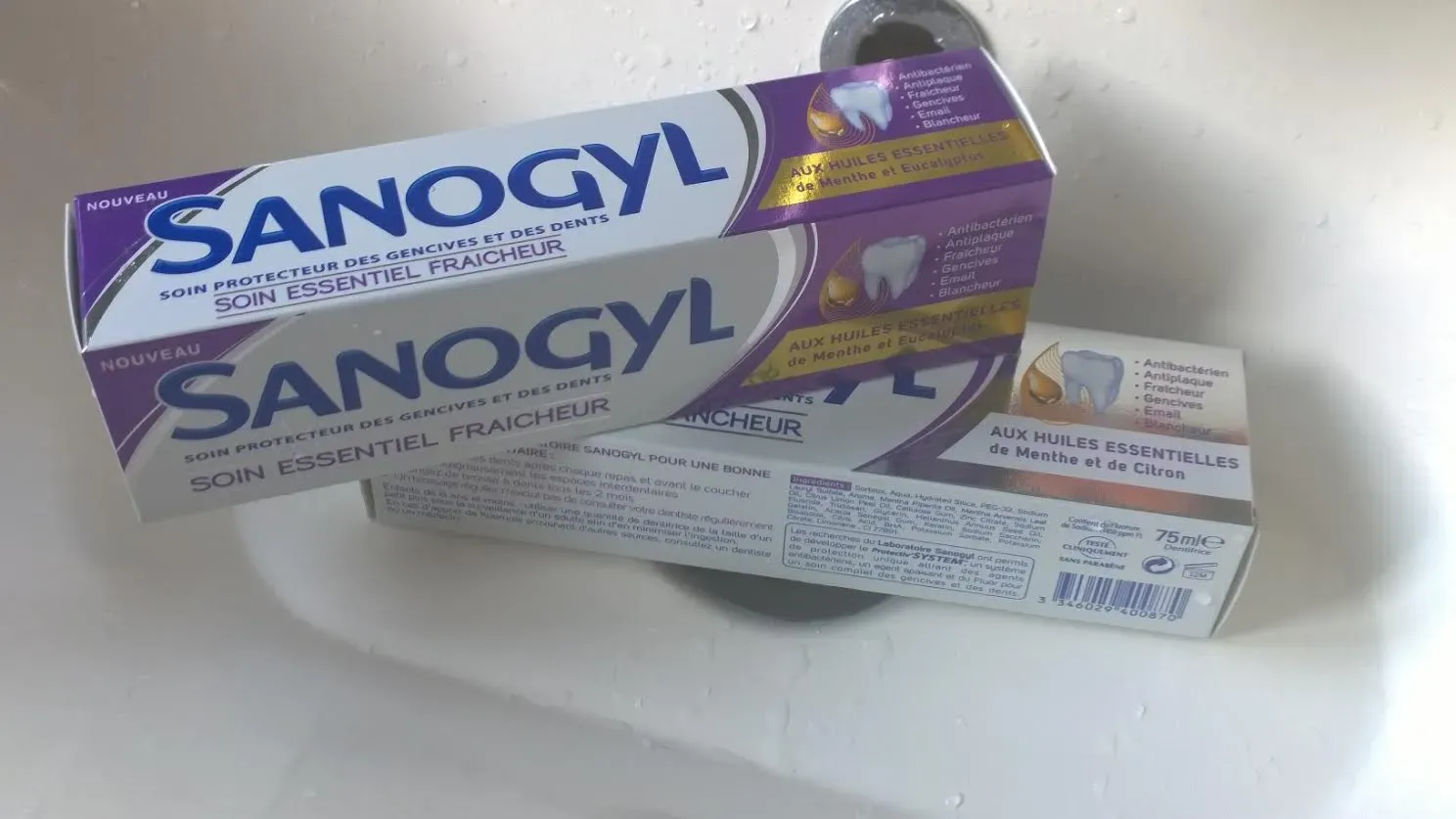J’ai essayé le dentifrice Sanogyl spécial blancheur