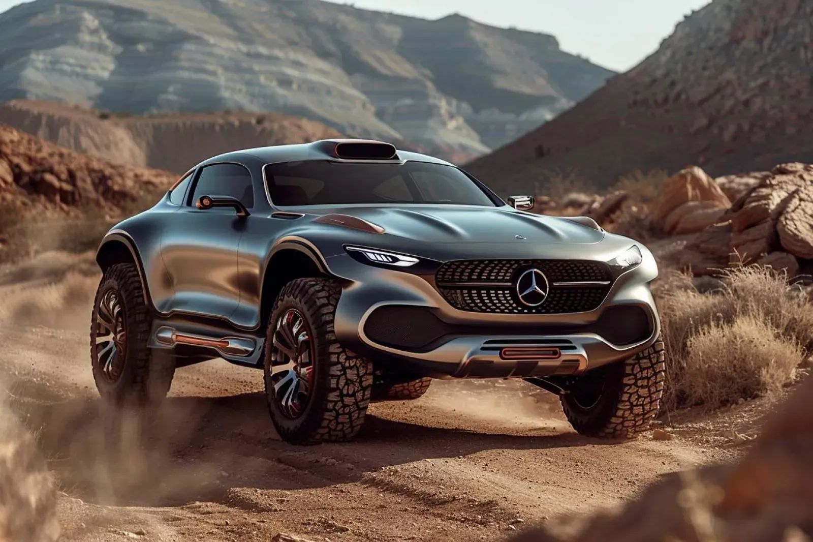 Mercedes All Terrain : La voiture idéale pour affronter tous les terrains ?