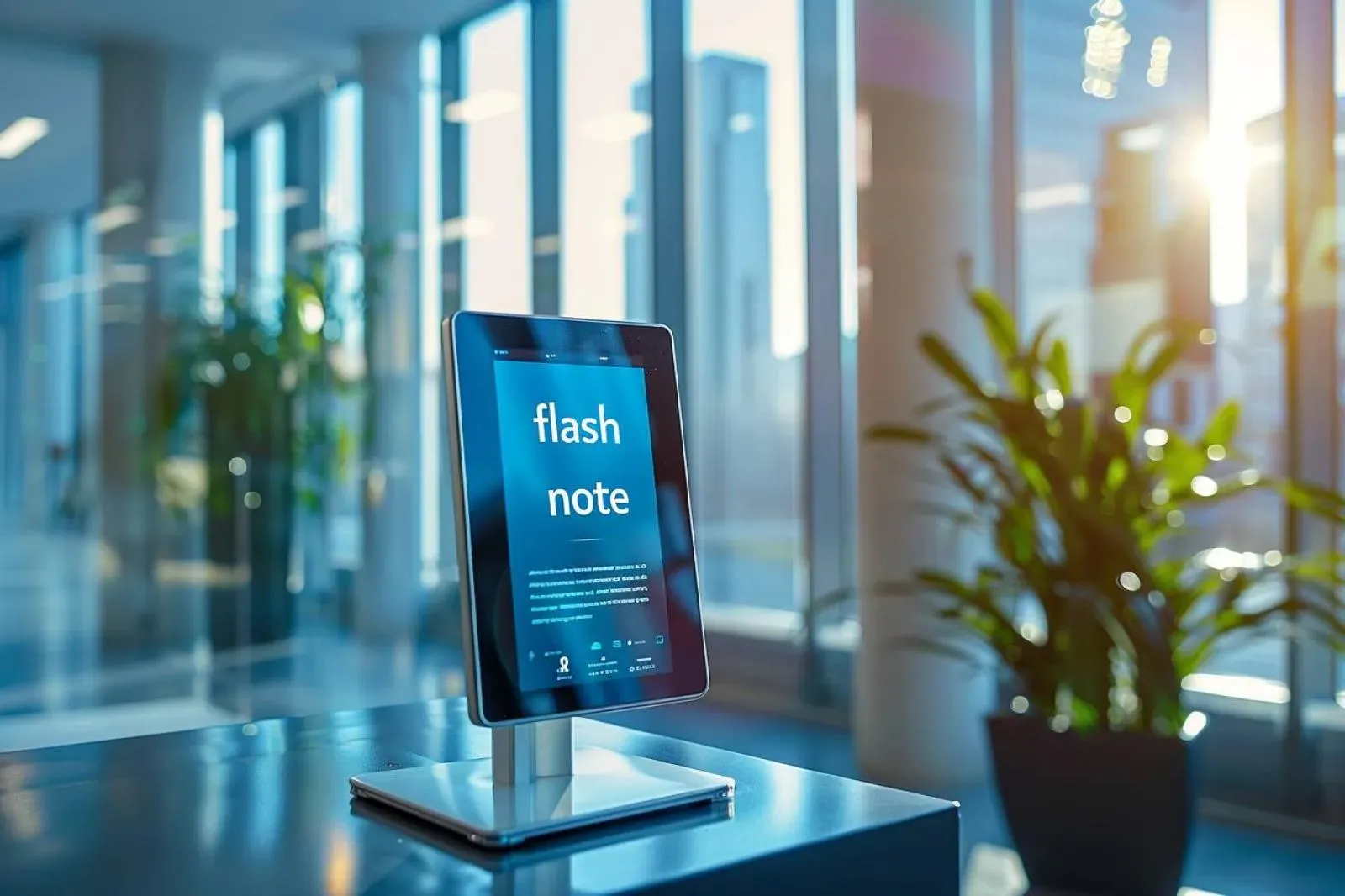 Que peut-on apprendre du flash note 1 ?