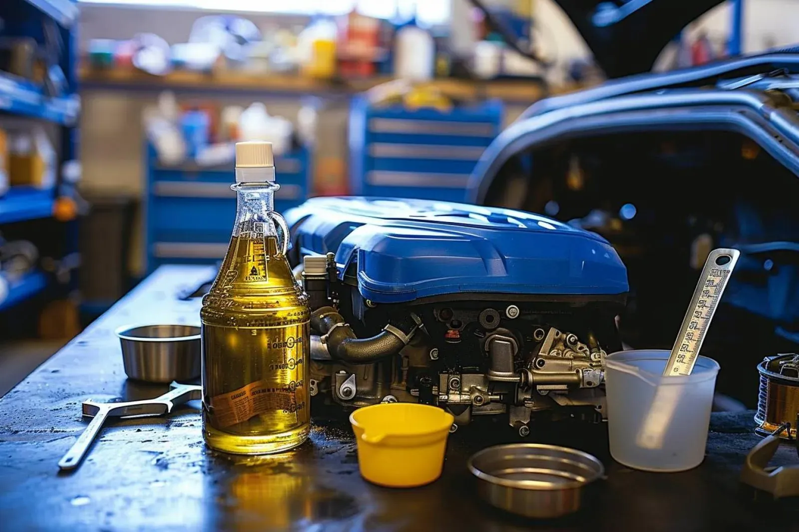 Quelle quantité d’huile moteur pour une Peugeot 206 1.4 essence ?