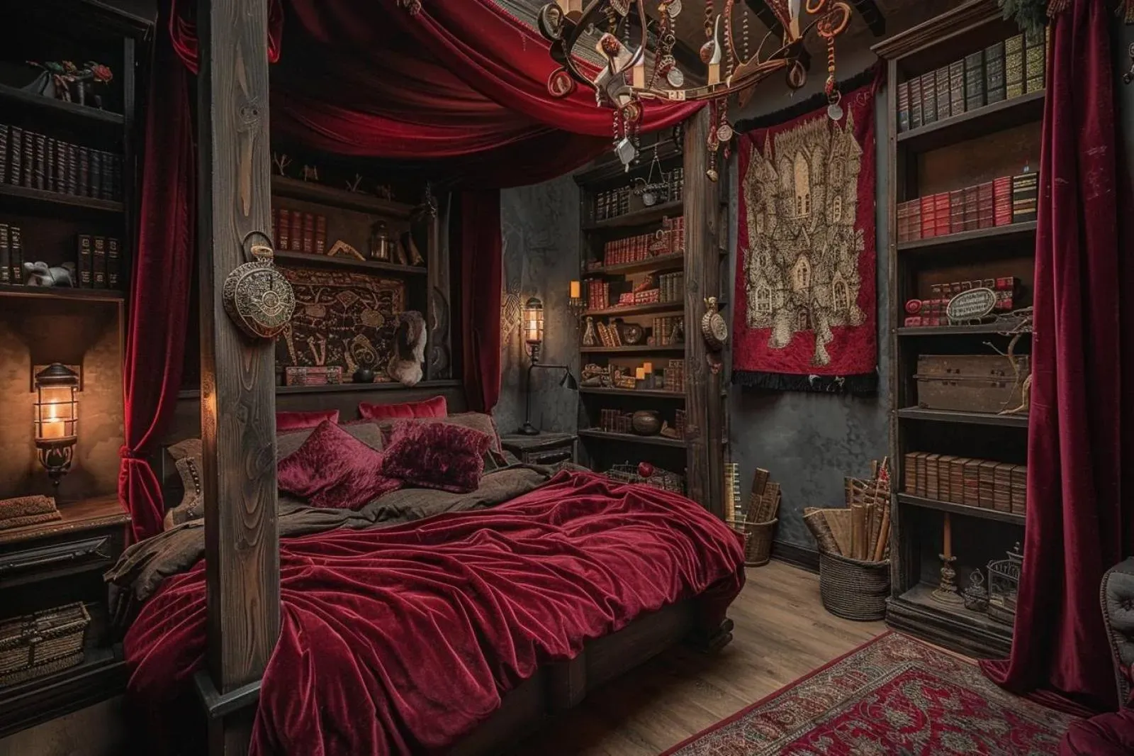 Quels éléments faire figurer dans une chambre inspirée de l’univers Harry Potter ?