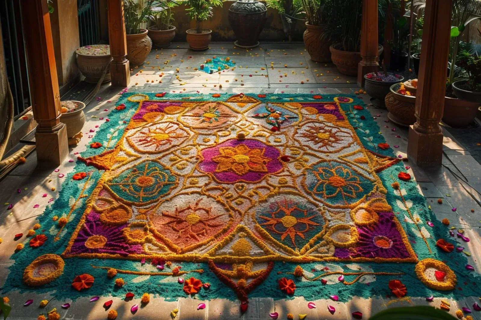 Qu’est-ce que le rangoli et pourquoi est-il si important dans la culture indienne?